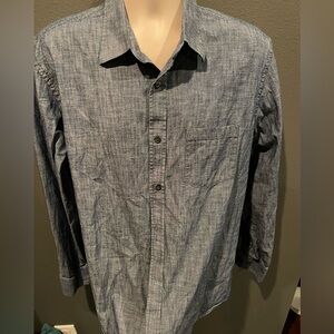Banana Republic Blue Soft Wash Shirt